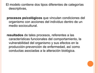 La obesidad como factor de riesgoTeorias: Creencias y actitudes del individuo hacia la comidaCaracteristicas de personalidadPlanteamientos emocionalesInfluencias situacionalesEstilos personales de alimentación.  
