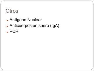 Monospot: células de caballo
