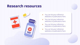 Research resources
● You can list your reference
websites or publications here
● You can list your reference
websites or publications here
● You can list your reference
websites or publications here
● You can list your reference
websites or publications here
 