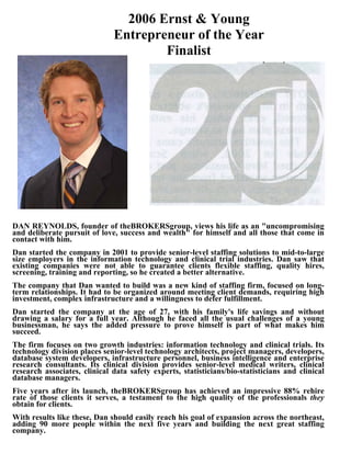 Clinical Brokers E Brochure