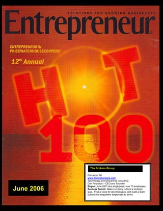 Clinical Brokers E Brochure