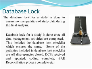 Cdm Database Lock Checklist.pdf Clinical-Data-Management-Introduction.ppt