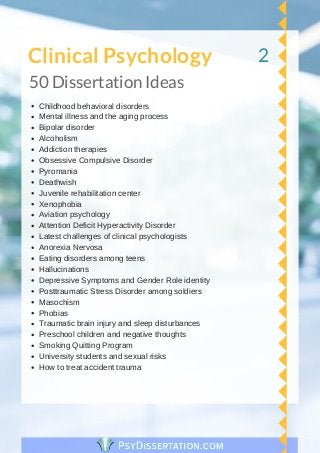 what is a clinical dissertation