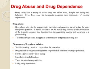 Clinical Drug Abuse