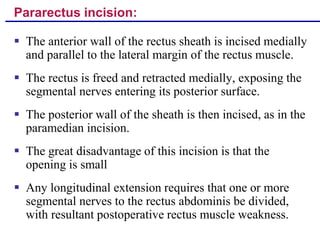 Clinical anatomy of abdominal wall and pelvic wall | PPT