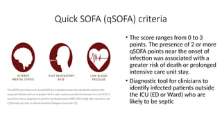 Quick Sofa Normal Clinical appearance in sepsis, definition of sepsis, clinical ...