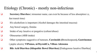 CLINICAL APPROACH TO DIARRHEA. What kind of patients present in the opd ...