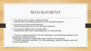 clinical approach to gastric cancer.pptx