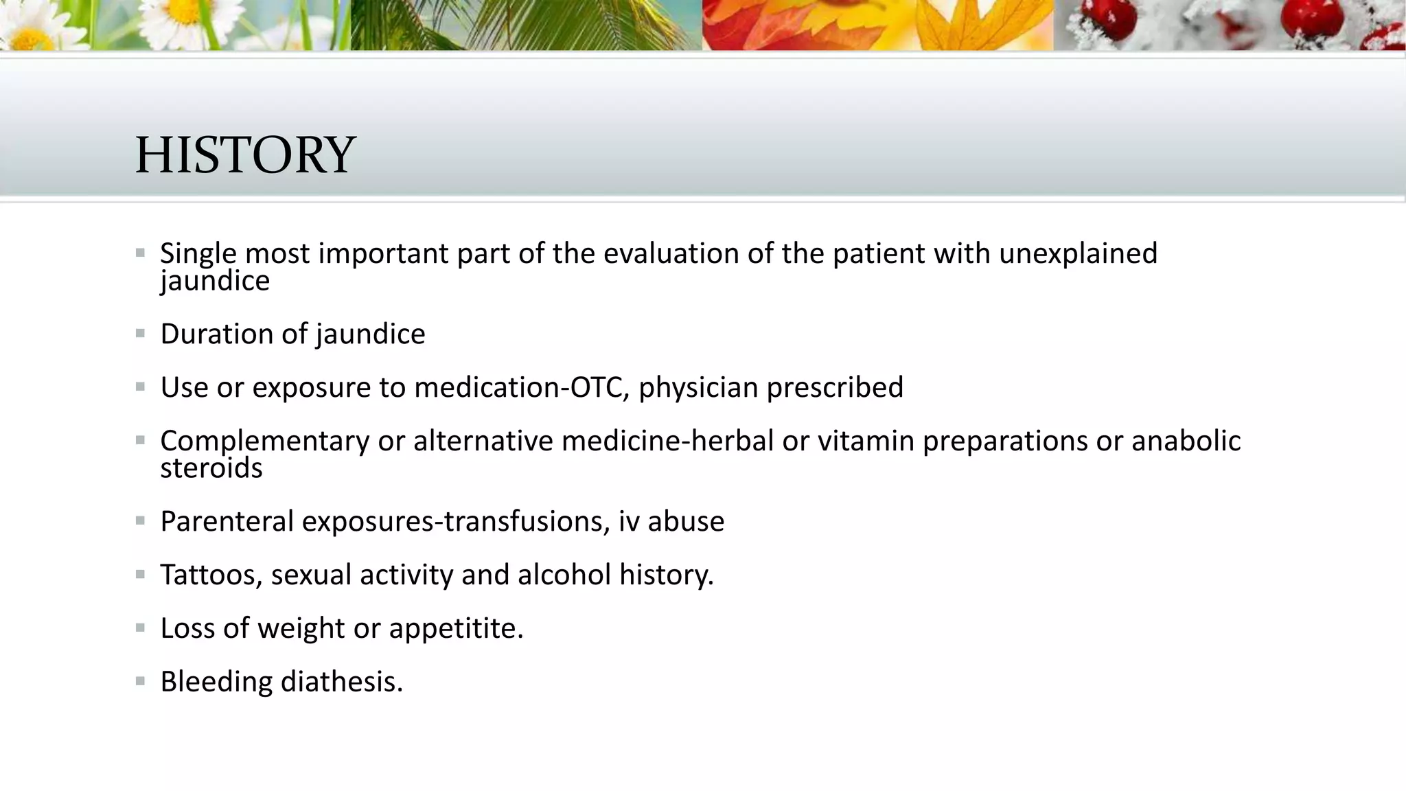 Clinical approach to jaundice | PPTX