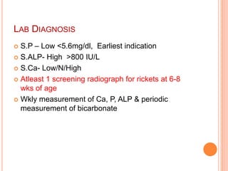 Clinical approach to rickets with special reference to renal rickets ...