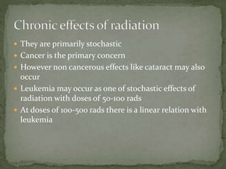 Clinical aspects of radiation injury.pptx