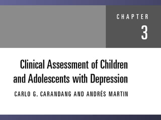 Clinical Assessment of Children and Adolescents with Depression | PPT