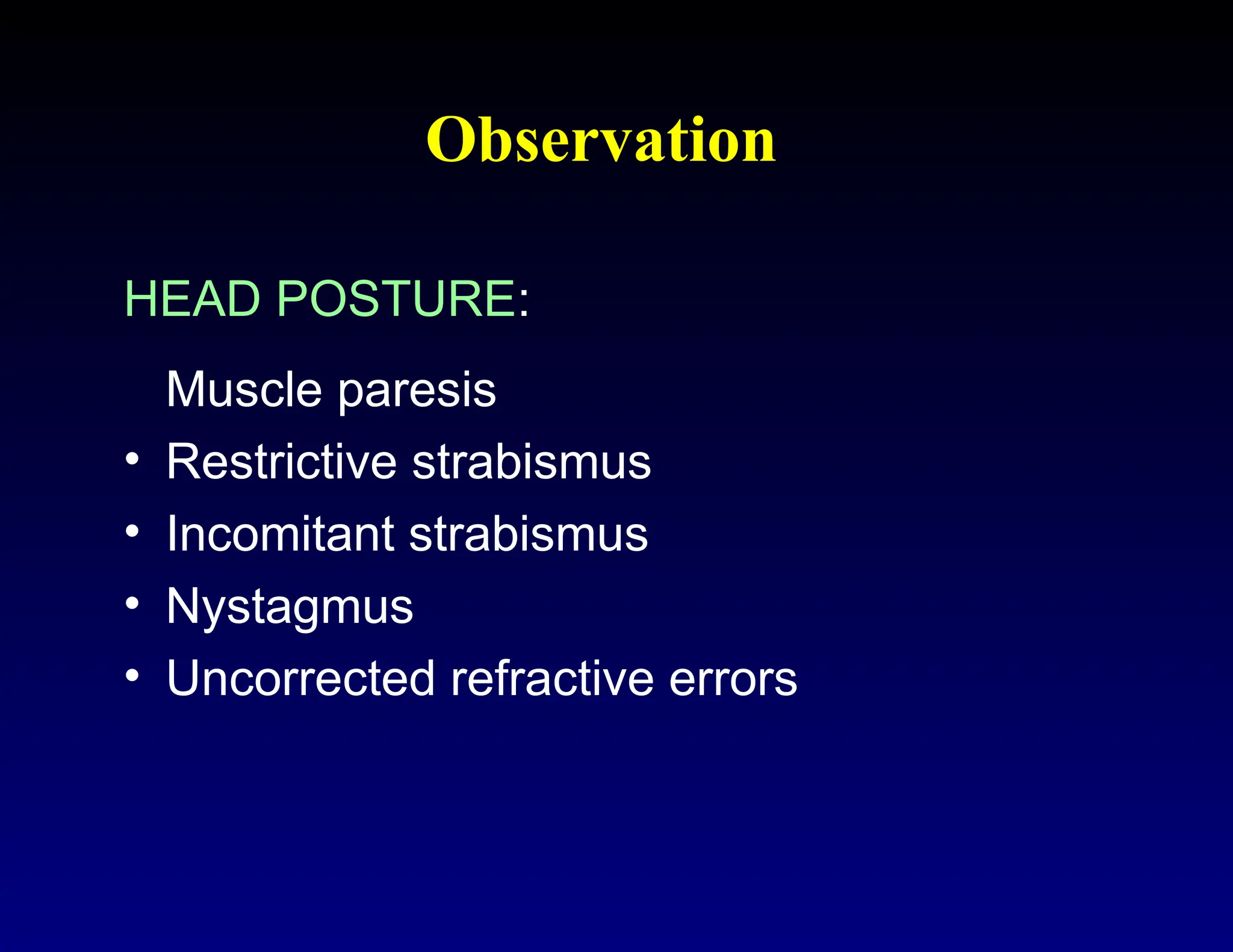 Refractive Strabismus Clinical Assessment of Strabismus and evaluation technique | PPT