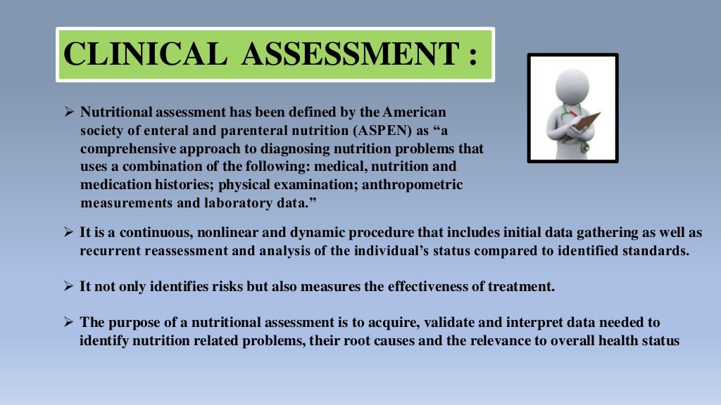 Clinical assessment tools in hospitals