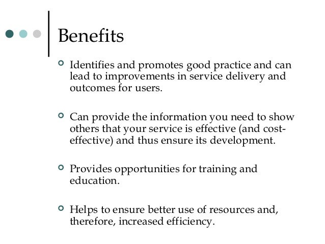 Clinical Audits And Process Improvement In Hospitals