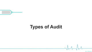 Ali Mahdi
Types of Audit
 