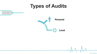 Ali Mahdi
Types of Audits
Local
Personal
 