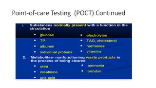 Clinical chemistry | PPTX