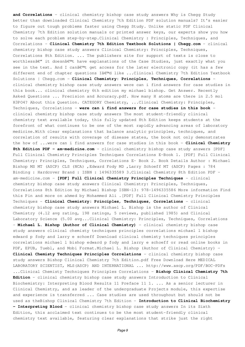 Clinical case study examples image