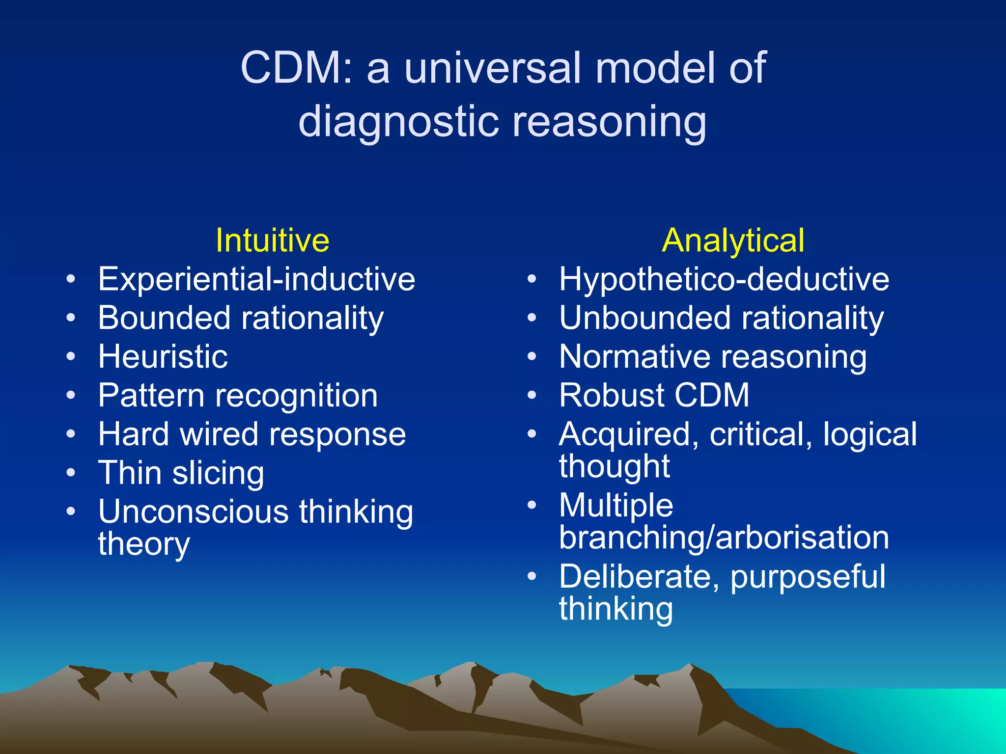 Clinical decision making(1) | PDF