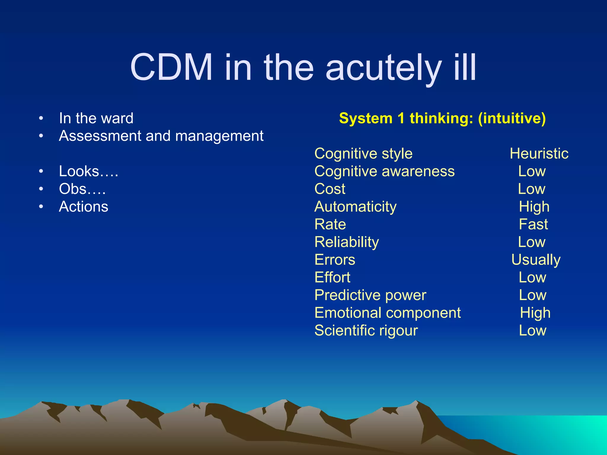 Clinical decision making(1) | PDF