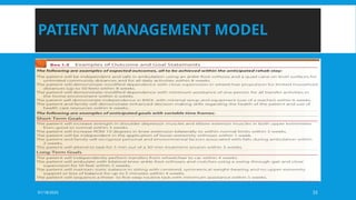 01/18/2025 33
PATIENT MANAGEMENT MODEL
 