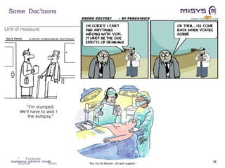 Some  Doc’toons experience, solutions, results 