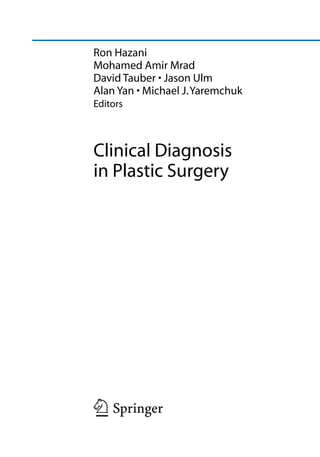 Clinical diagnosis in plastic surgery | PDF