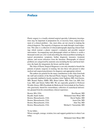 Clinical diagnosis in plastic surgery | PDF