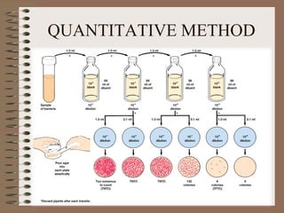 QUANTITATIVE METHOD
 