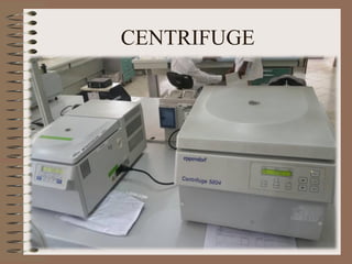 CENTRIFUGE
 