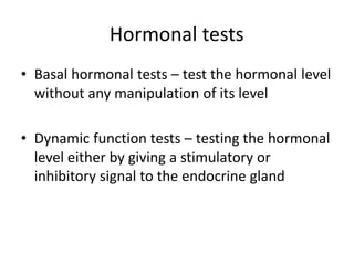 Dynamic Function Test Examples Clinical Disorders of hypothalamus & pituitary.pdf