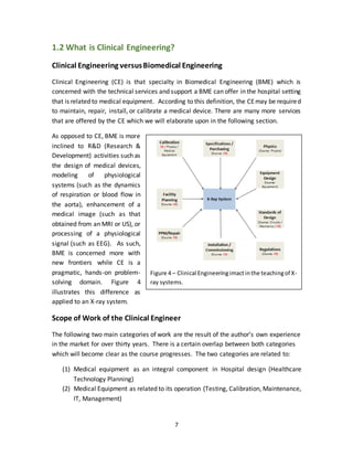 Clinical Engineering Notebook Clinical engineering principles 2018 1 | DOCX