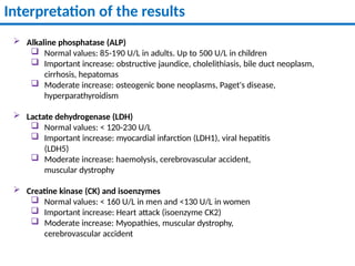 Clinical enzymology principles measurement | PPTX