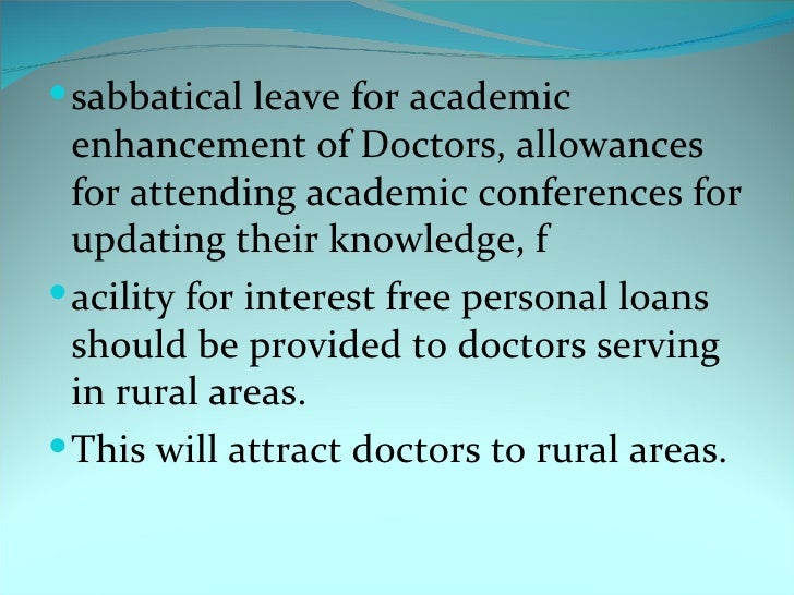 Essay on mandatory rural service for graduating doctors