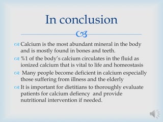 Clinical evaluation calciumkenwon