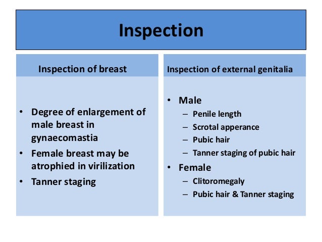 Clinical Examination Of Endocrine System