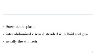Clinical Examination of Abdomen.pdf Dr. Ashok Mhaske | PDF