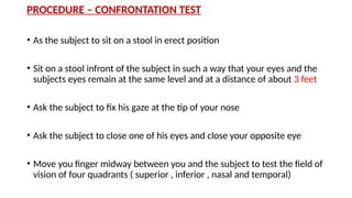 CLINICAL EXAMINATION OF CRANIAL NERVES I TO XII | PPTX