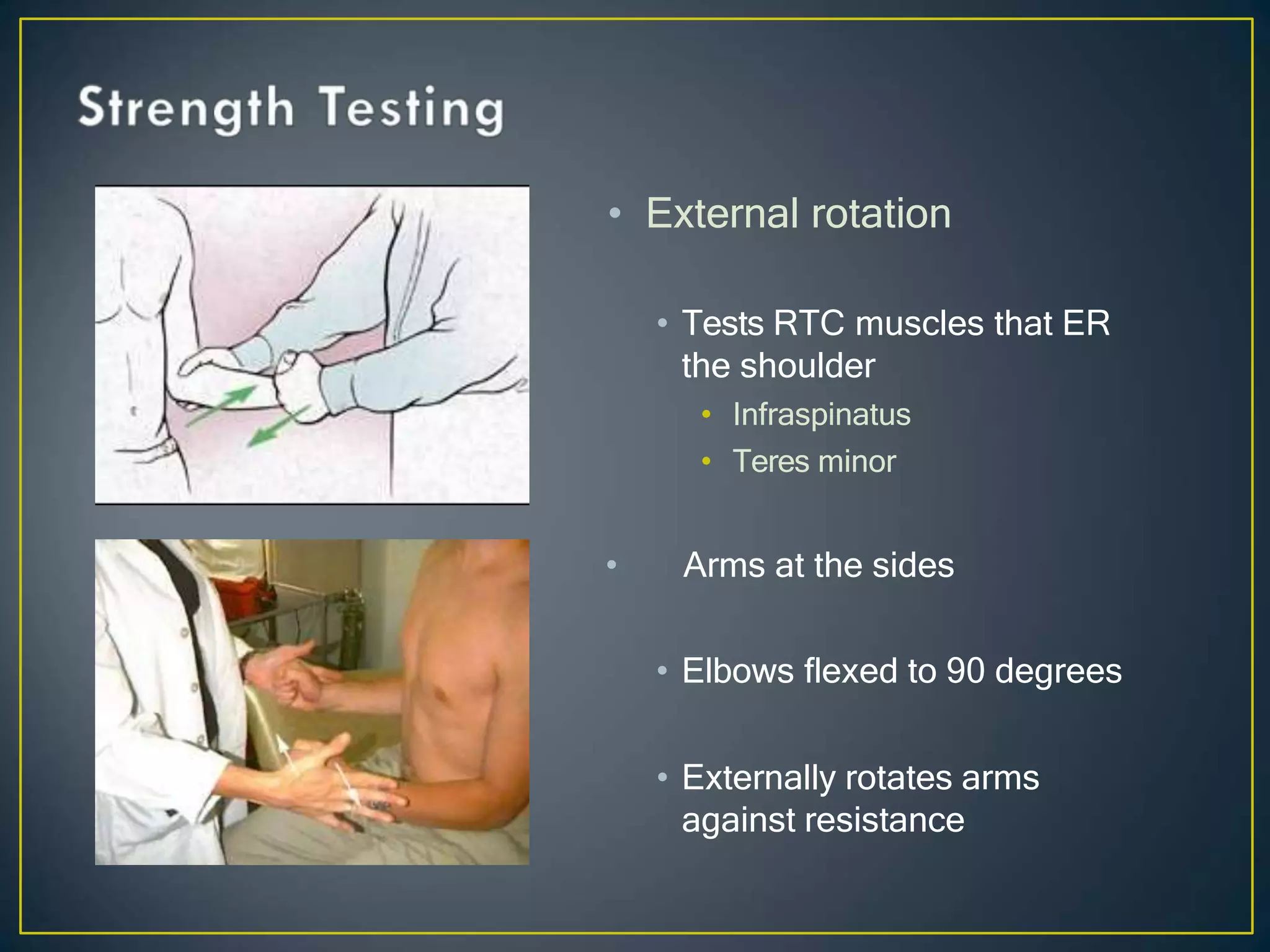Shoulder Rtc Signs clinicalexaminationofshoulder.pptx