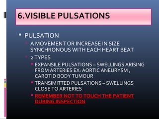 Clinical examination of swelling | PPT