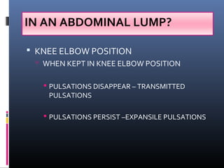 Clinical examination of swelling | PPT