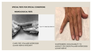 CLINICAL EXAMINATION OF THE HAND & WRIST JOINT. SLIDESHARE.pptx