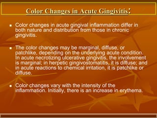 Clinical Features Of Gingivitis.ppt