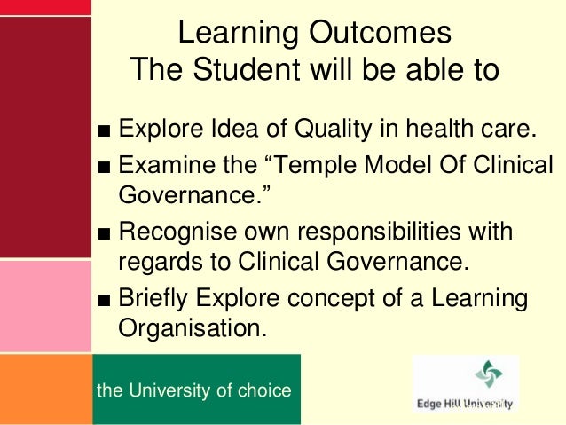 definition of clinical governance in healthcare definition of clinical governance in healthcare