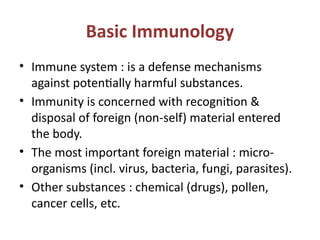 Comprehensive Overview of Clinical Immunology and Immune System ...