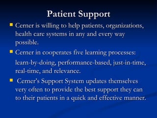 Cerner Evaluation | PPT