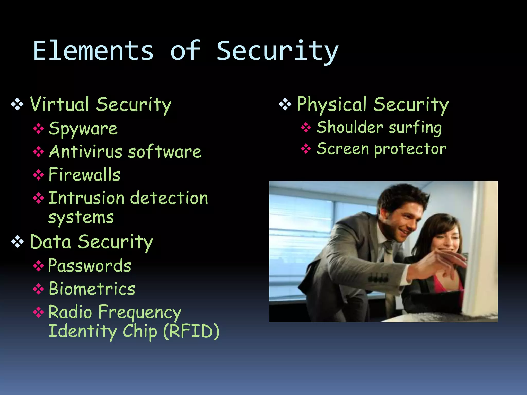 Elements of SecurityVirtual Security