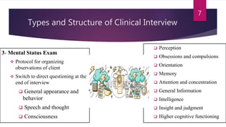 Clinical interviewing | PPTX