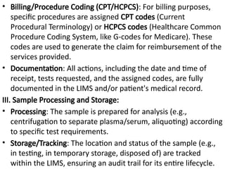 Clinical Laboratory Management (Practical) part 1 | PPTX
